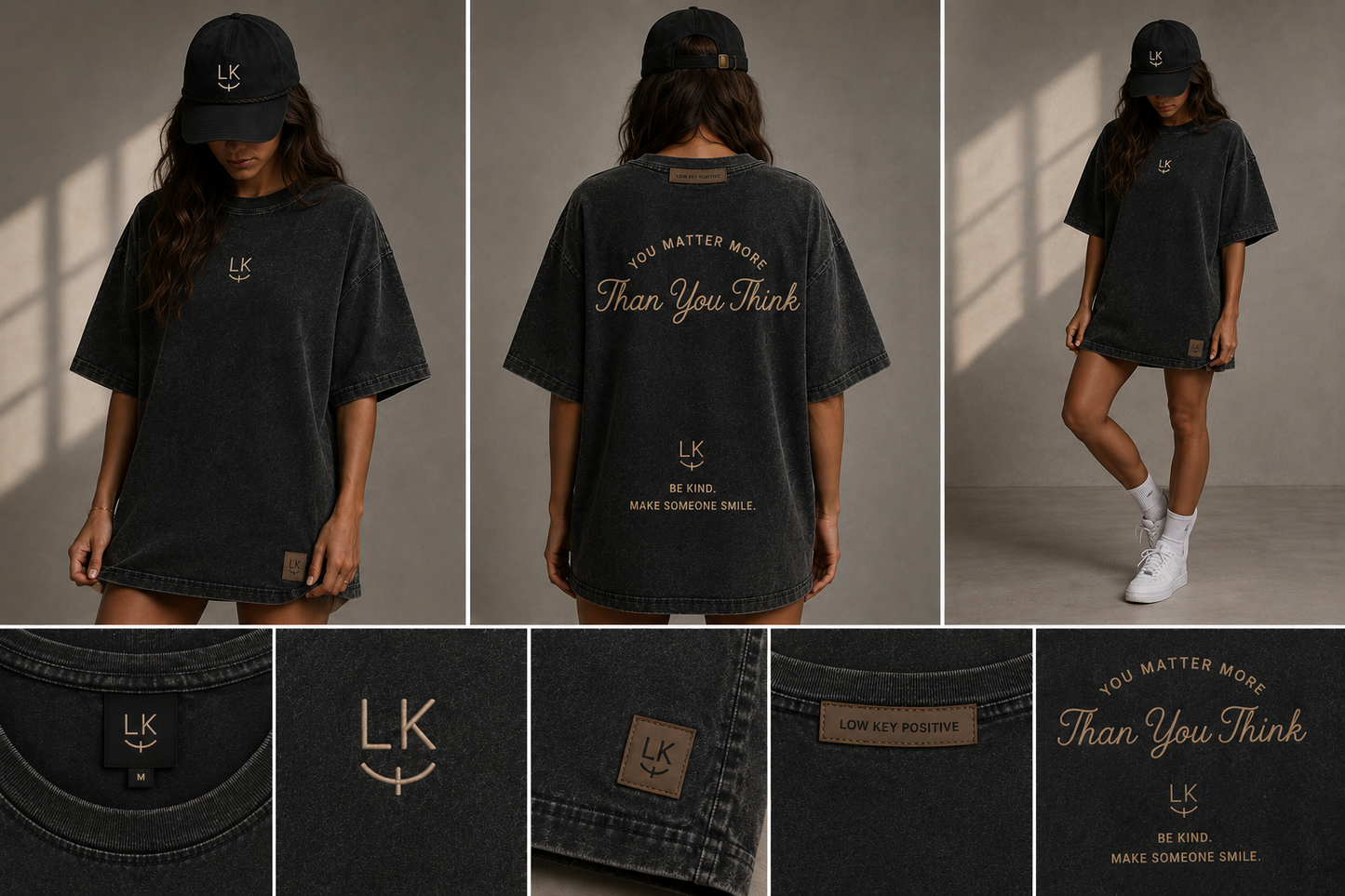 LK+ Unisex Oversized Tee