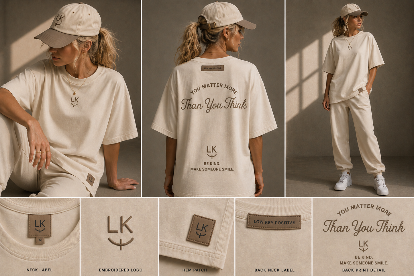 LK+ Unisex Oversized Tee