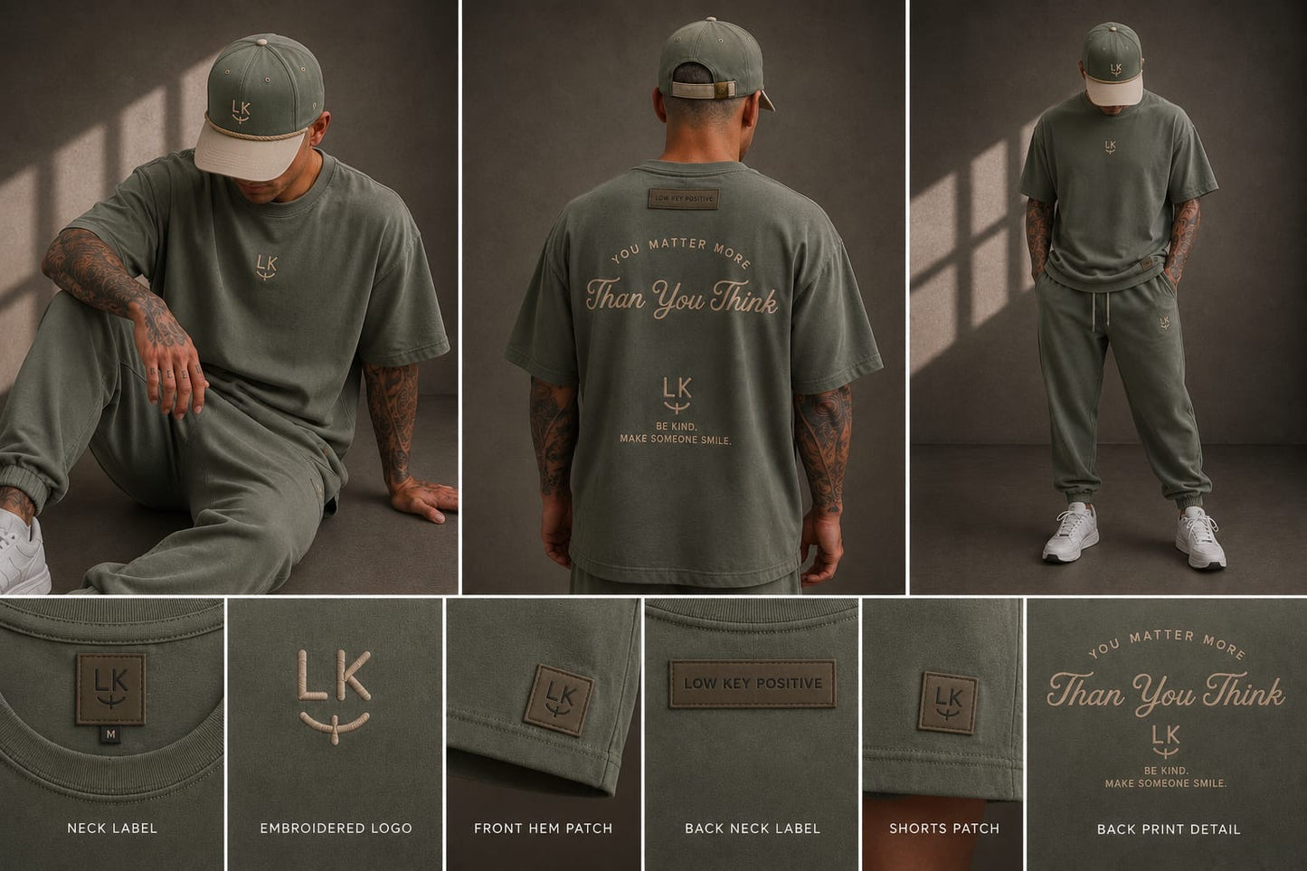 LK+ Unisex Oversized Tee