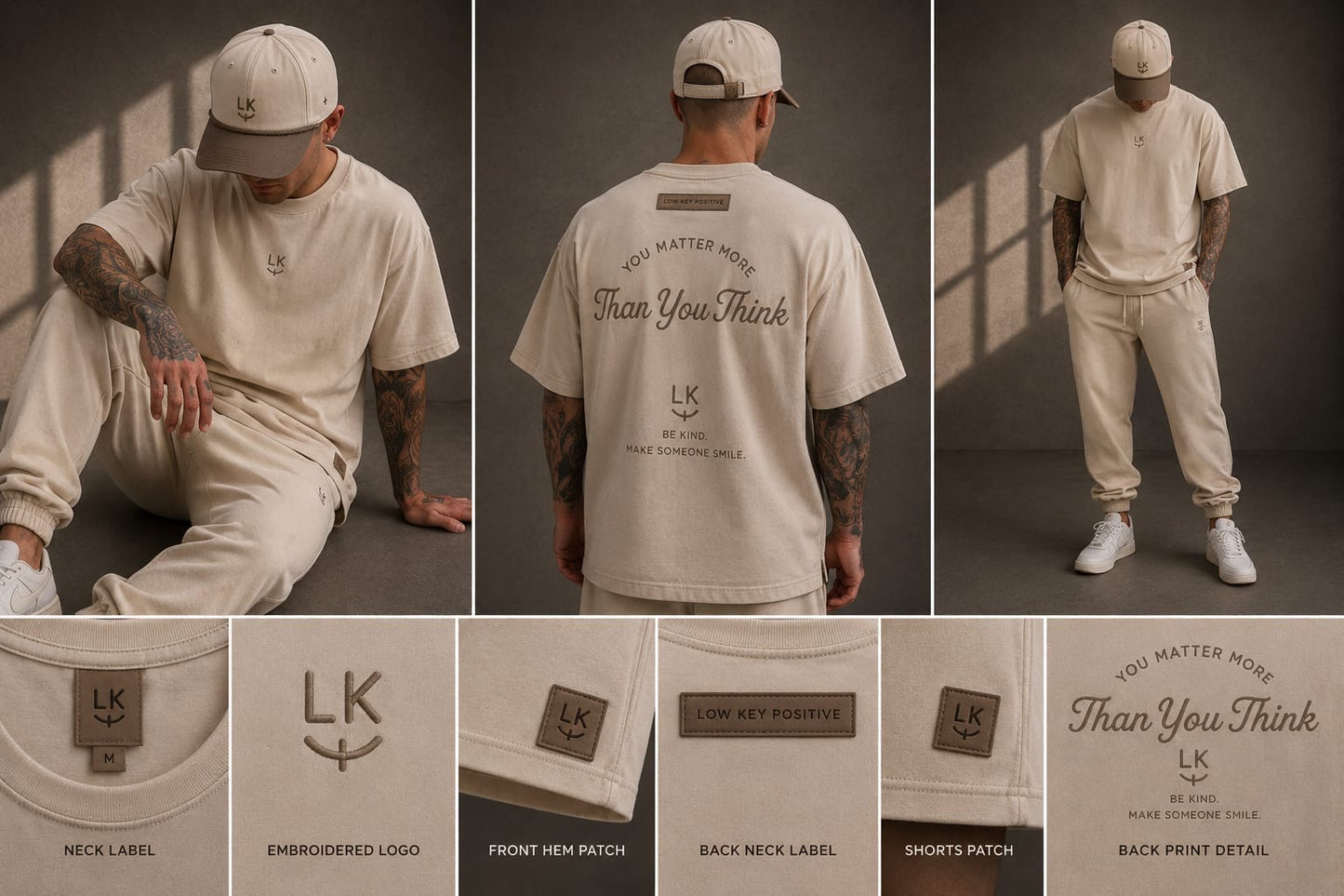 LK+ Unisex Oversized Tee