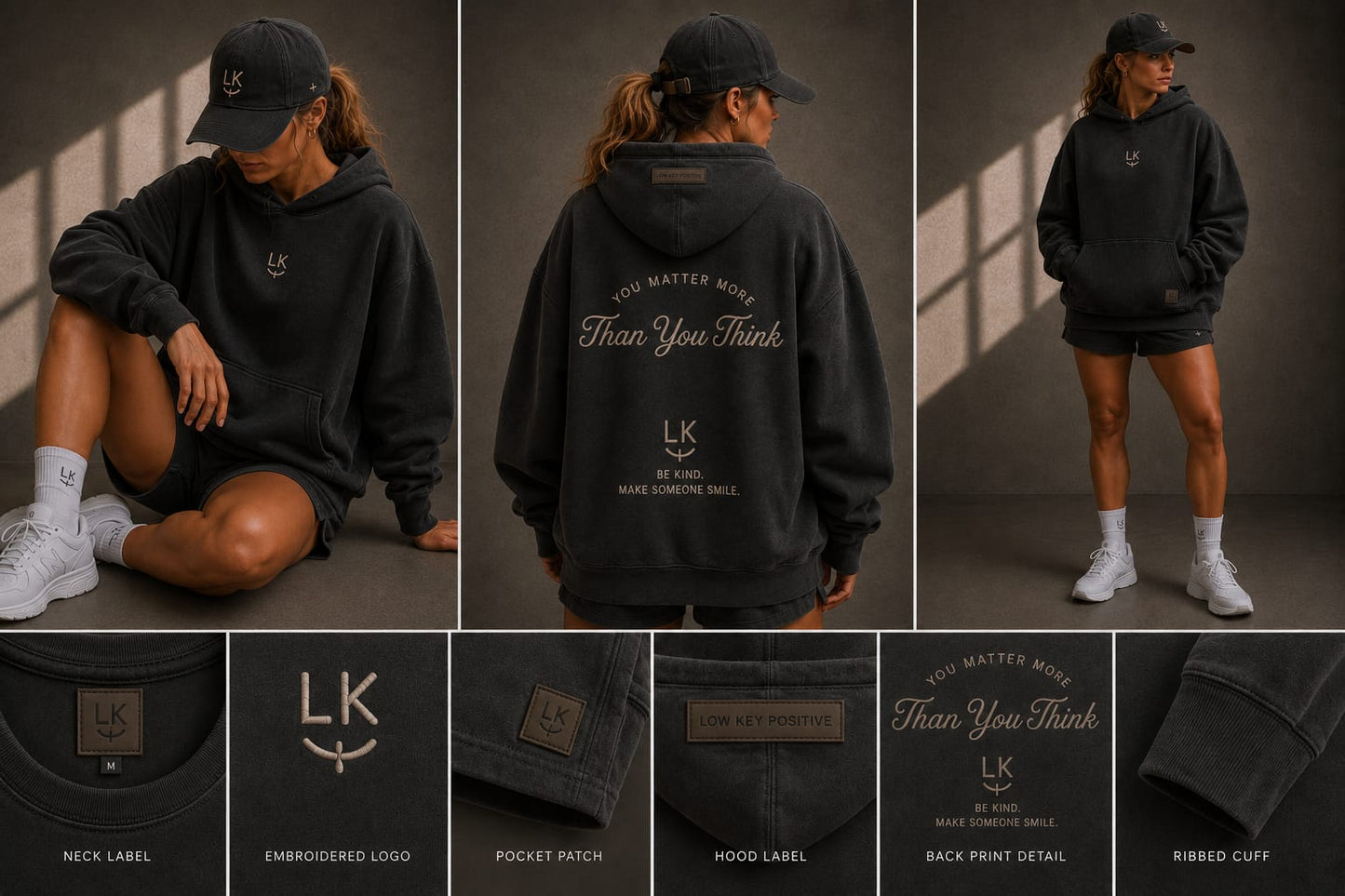 LK+ Unisex Street Hoodie