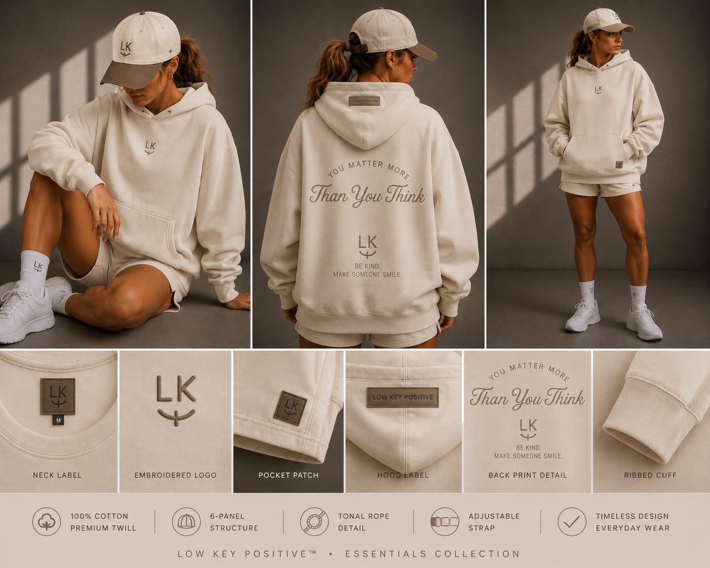 LK+ Unisex Street Hoodie