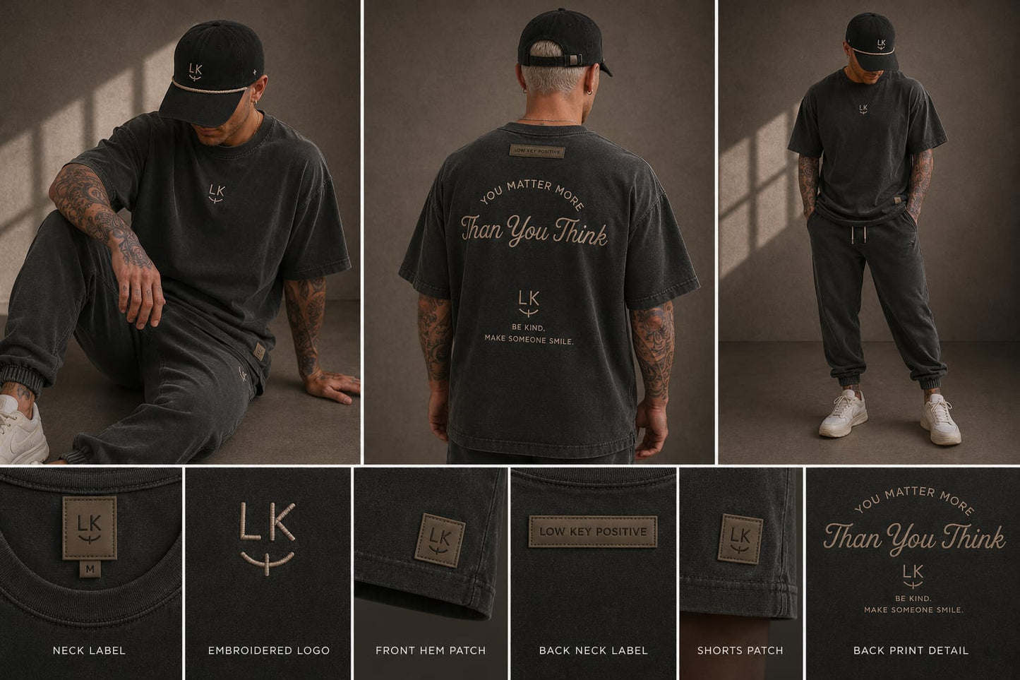 LK+ Unisex Oversized Tee